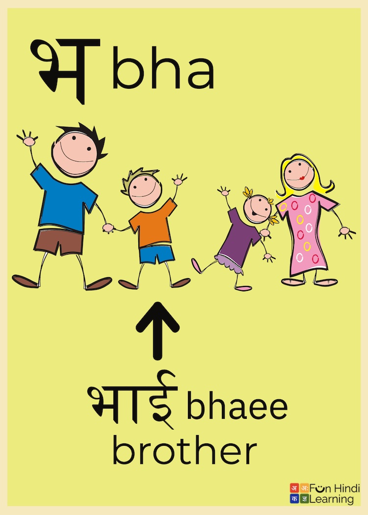 Hindi Consonants: भ