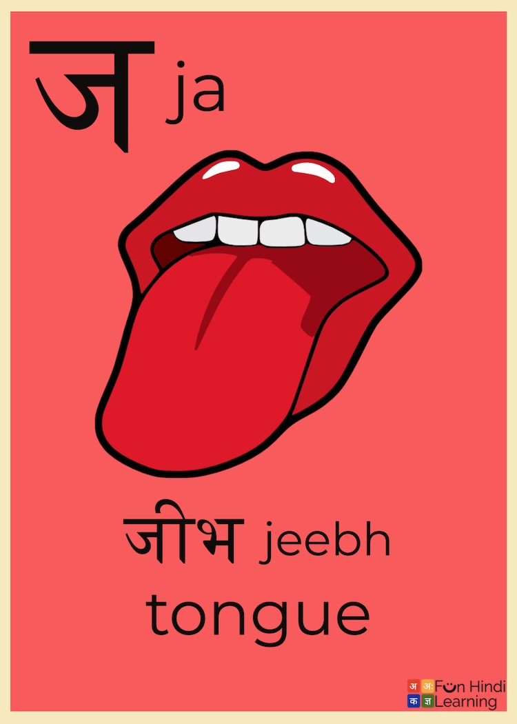 Hindi Consonants: ज