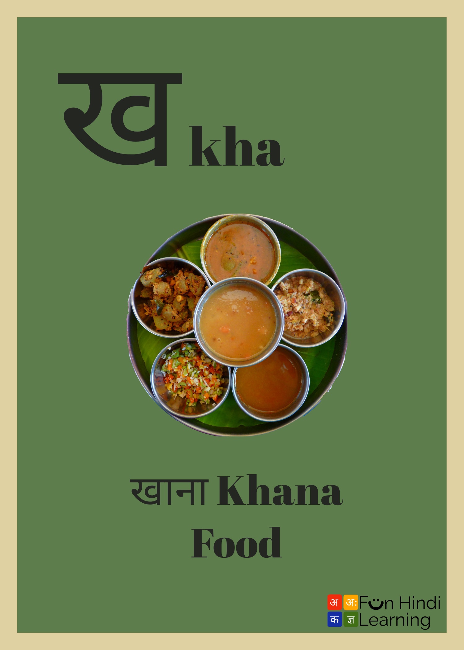 Hindi Consonants: ख