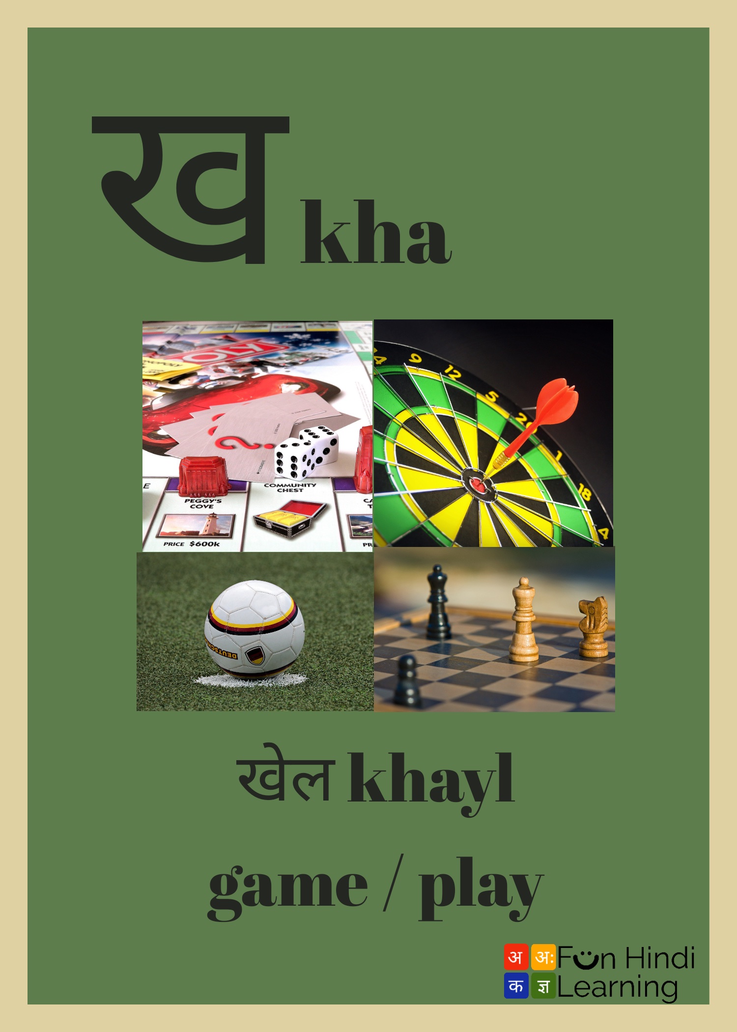Hindi Consonants: ख